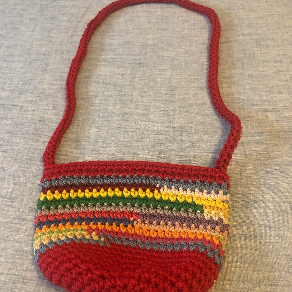 Dar Made in Egypt Woven Multi Colour Handbag Purse